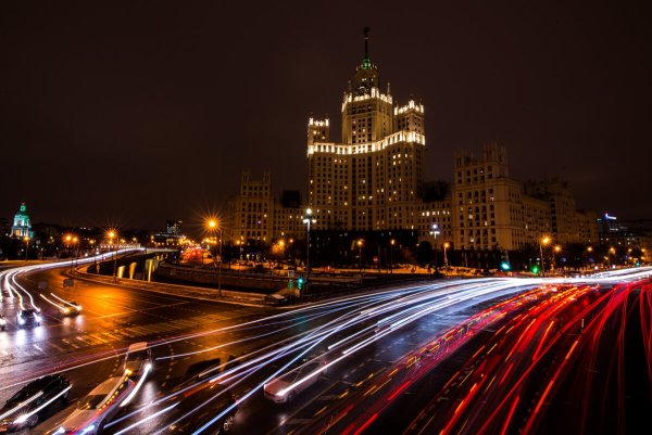 Ночная Москва сейчас