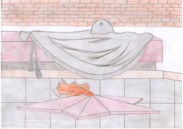 Рисование неизвестный солдат