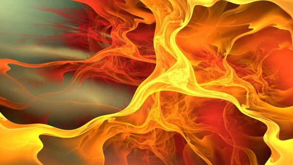 Цветной огонь