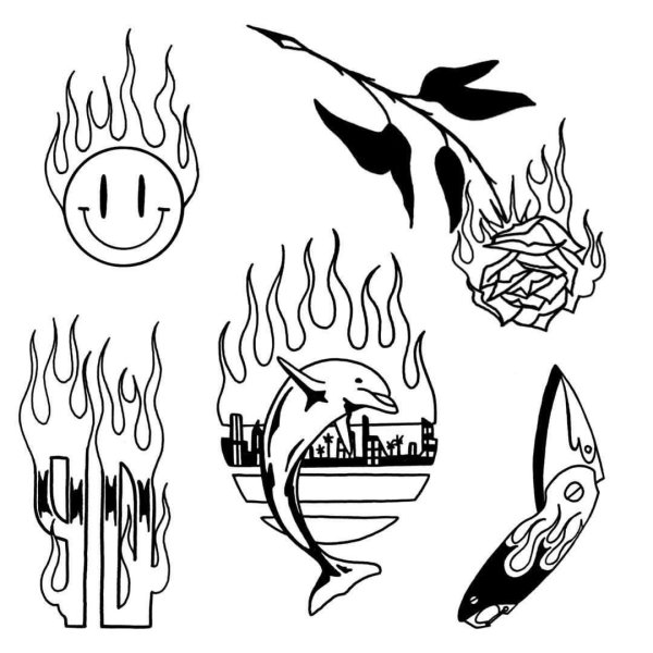 Эскизы тату маленькие