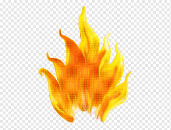 Огонь на белом фоне