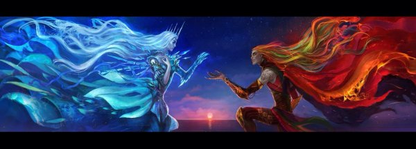 Огонь и лед аниме