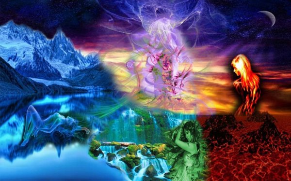 Магия 4 стихий