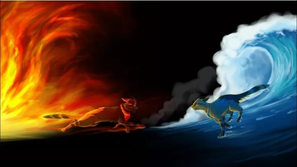 Коты Воители стихии