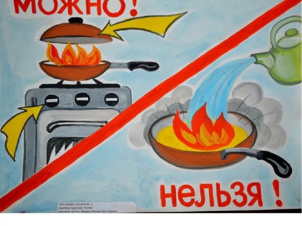 Рисунок по теме пожарная безопасность