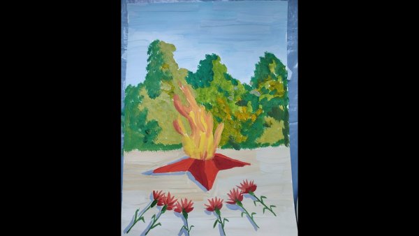 Рисунок на 9 мая