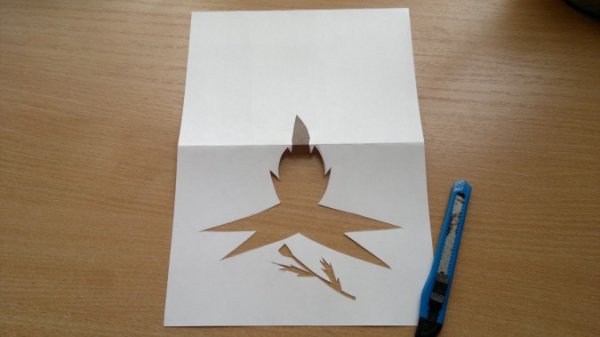 Киригами вечный огонь