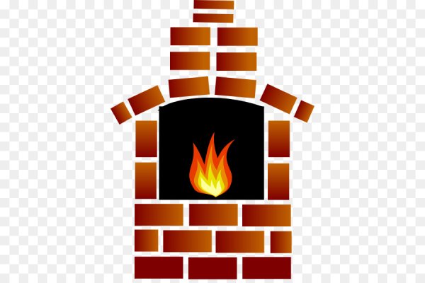 Печка без фона