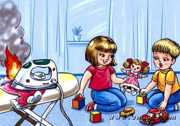 Пожар для детей