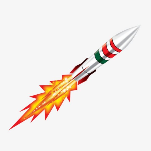 Ракета летит