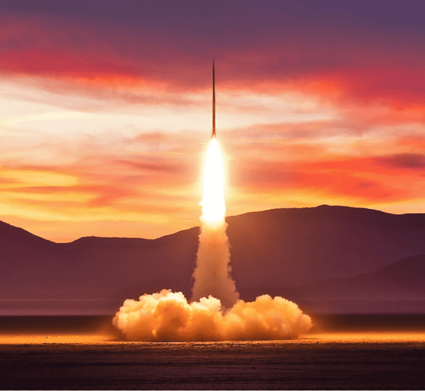 Огонь ракеты