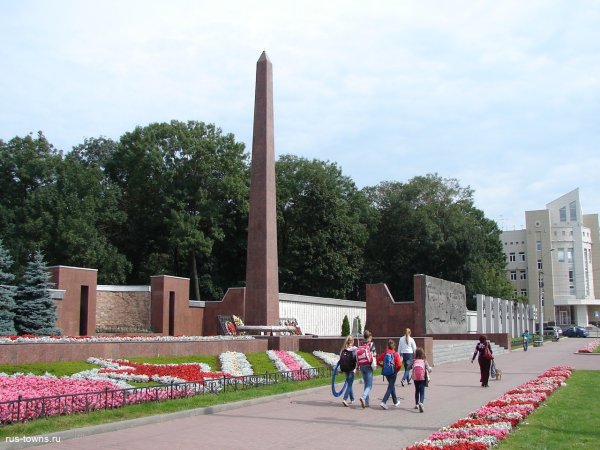 Площадь героев Липецк