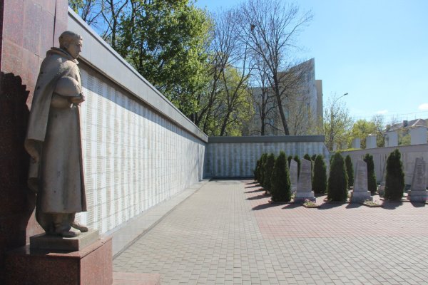 Памятник на площади героев Липецк