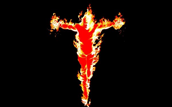 Огненный человечек