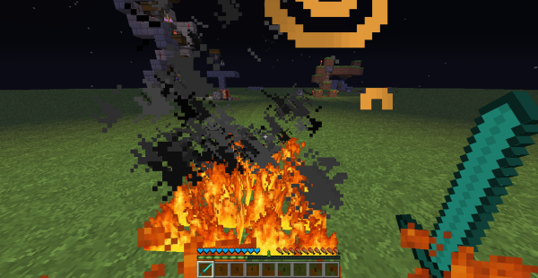 Огненный Стреж в МАЙНКРАФТЕ