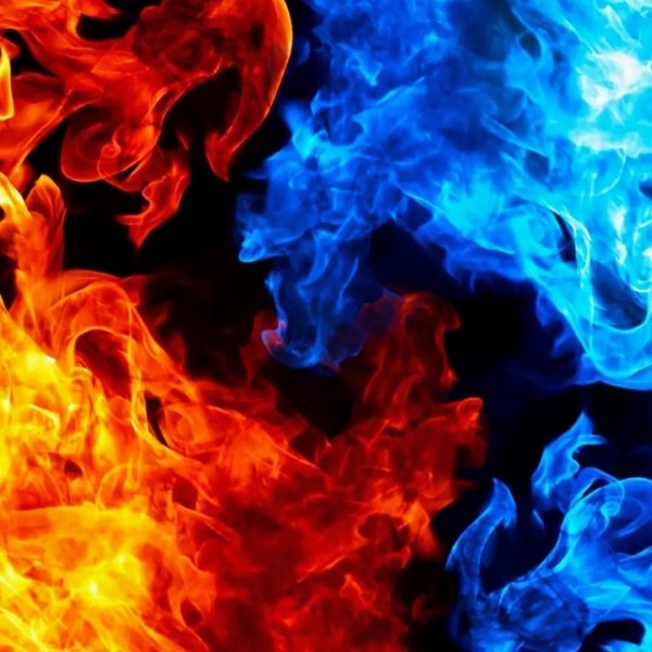 Фоны для фотошопа синий огонь