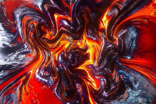 Разноцветный огонь