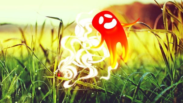 Огонь трава