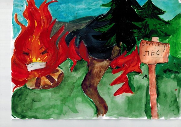 Добрый и злой огонь