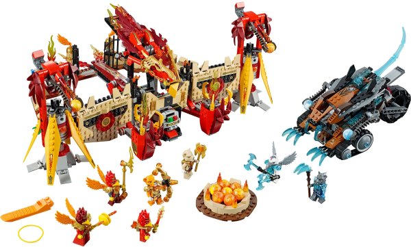 Конструктор LEGO Legends of Chima 70146 Огненный летающий храм Фениксов