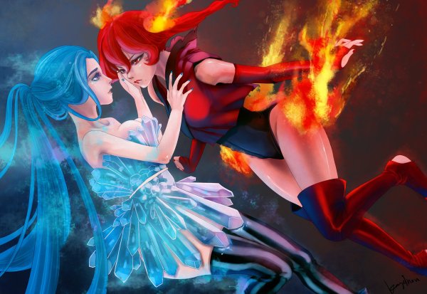 Огонь и вода любовь