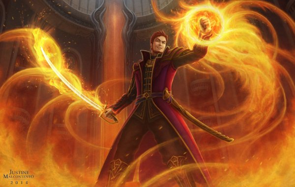 Пиромант ДНД