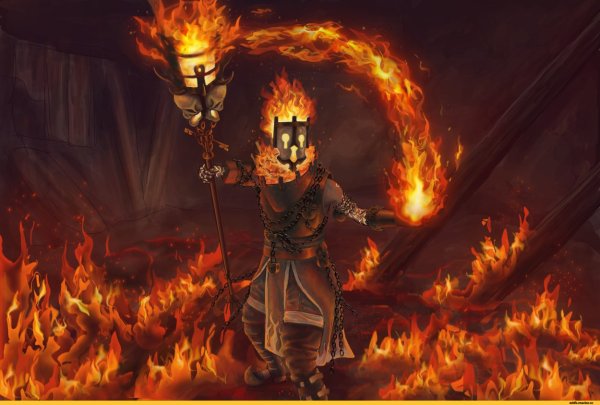 Вархаммер фэнтези Огненный маг