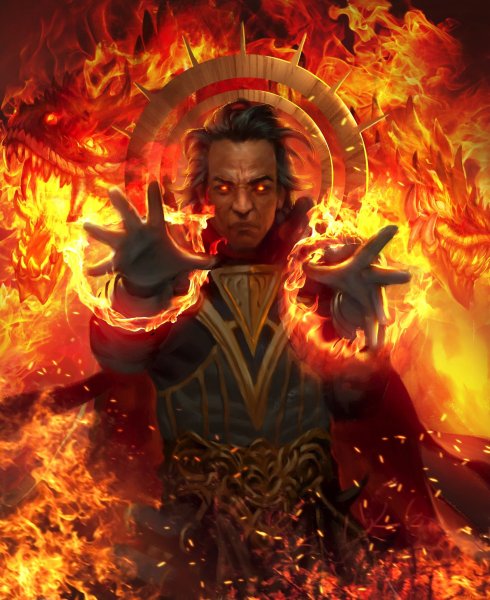 Маг огня арты