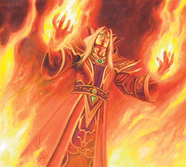 Wow маг фаер арт