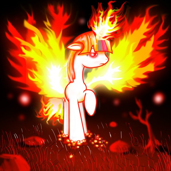 Огненная Твайлайт Спаркл
