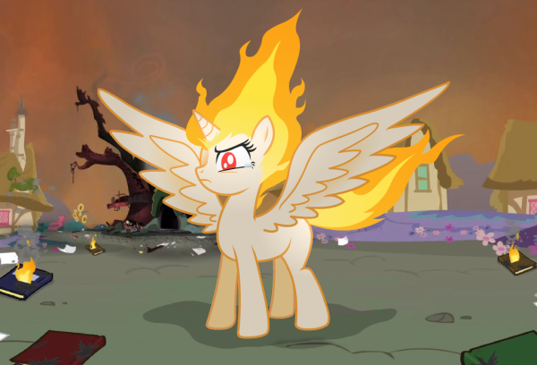 Огненная Твайлайт Спаркл