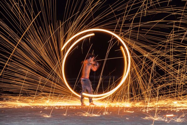 Картина «Укротители огня».