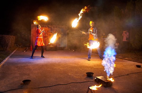 Фаер шоу Владимир Баскитов