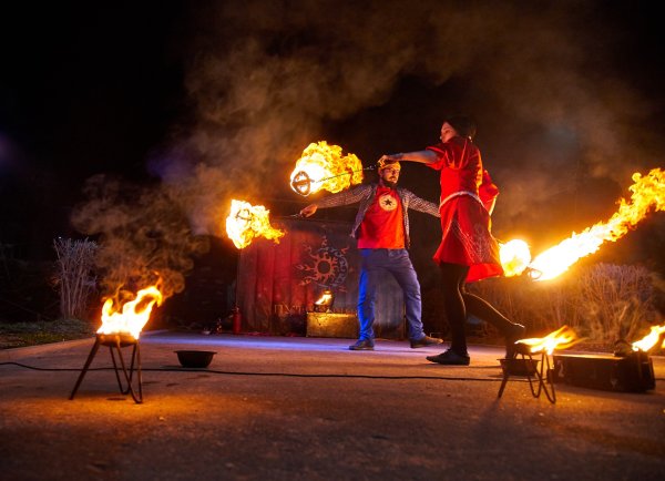 Файер шоу Михайловка Волгоградская область
