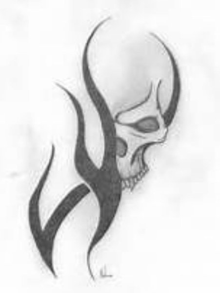 Лёгкие тату карандашом