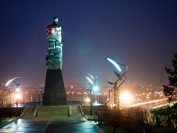 Монумент «память шахтерам Кузбасса» Кемерово