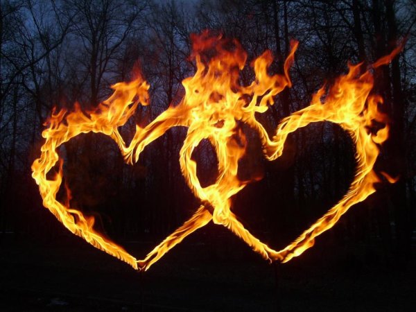 Горящее сердце