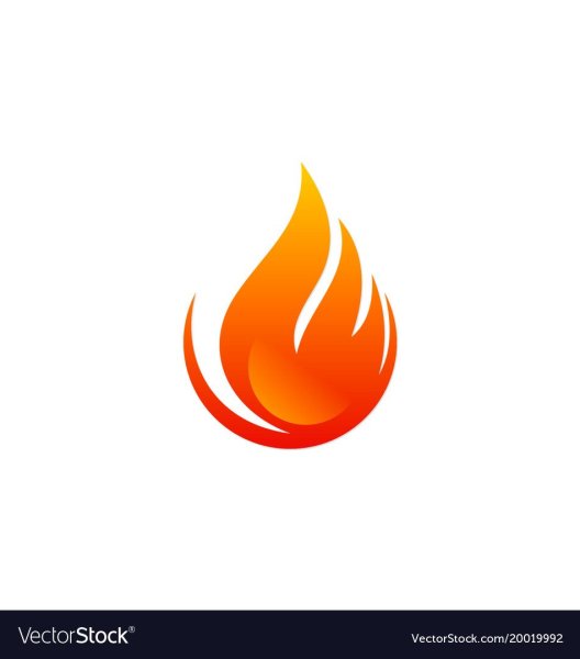 Логотип огонь пламя