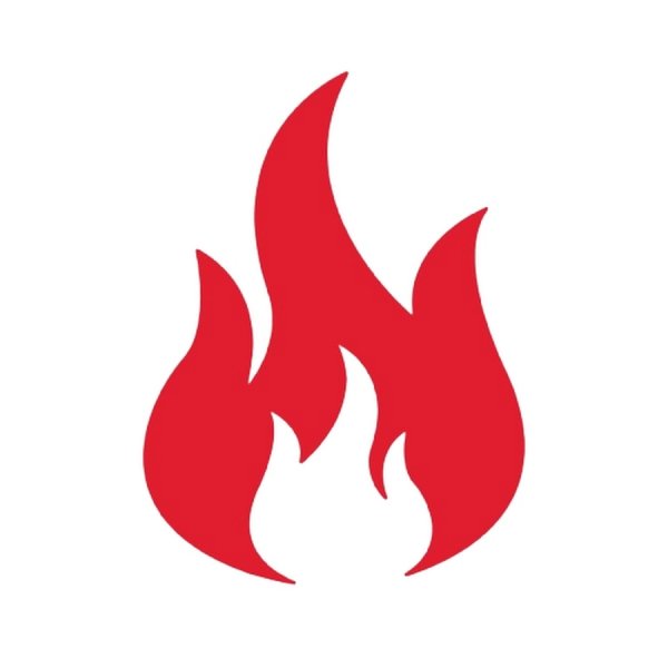 Огонь пиктограмма