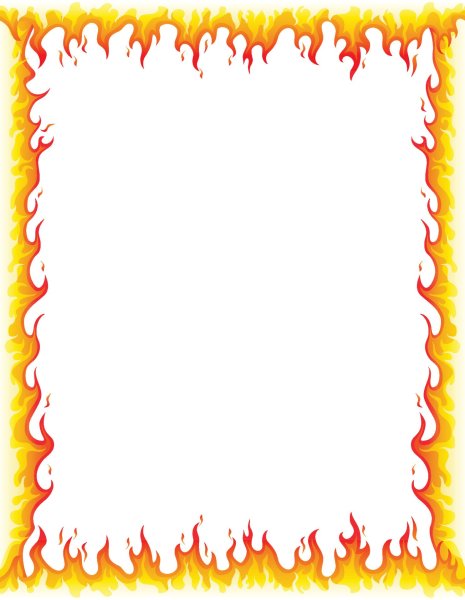 Рамка огонь
