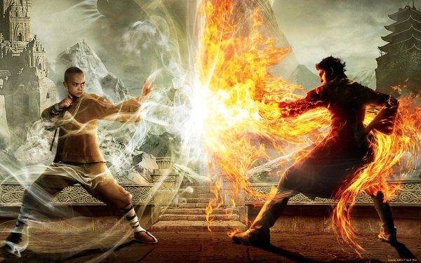 Повелитель стихий Зуко и Айро фильм