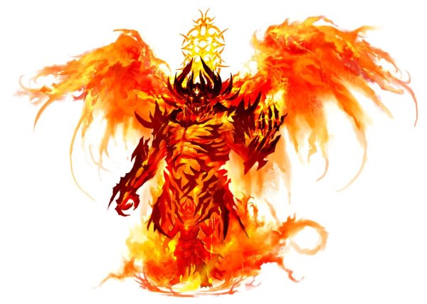 Огненный Элементаль ДНД