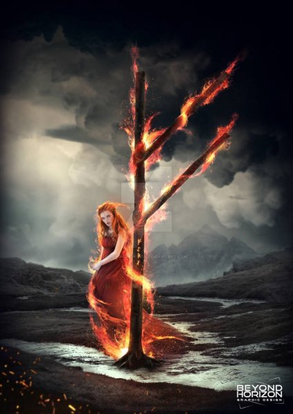 Руна Феху огонь