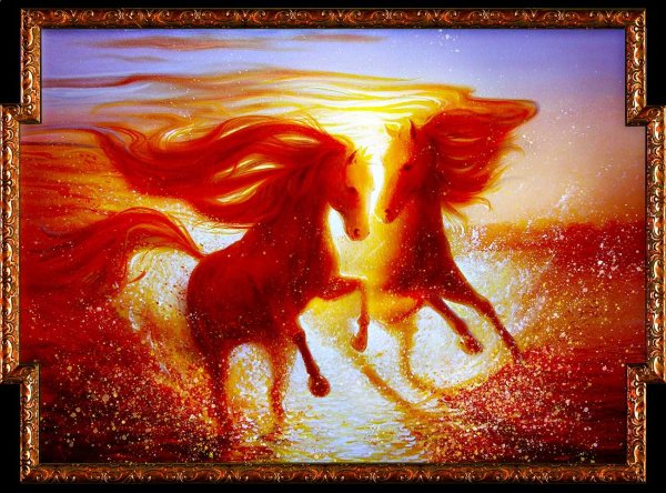 Красный конь