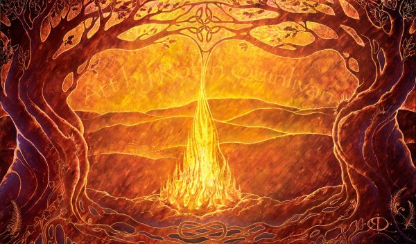 Символ огня в искусстве