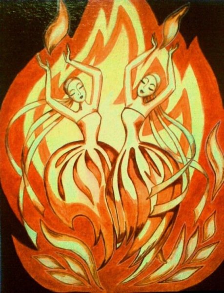 Огневушка поскакушка пожар