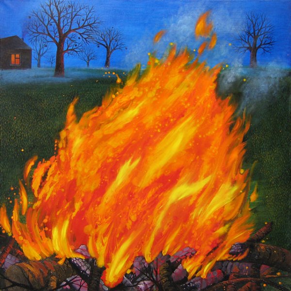 Огонь картина