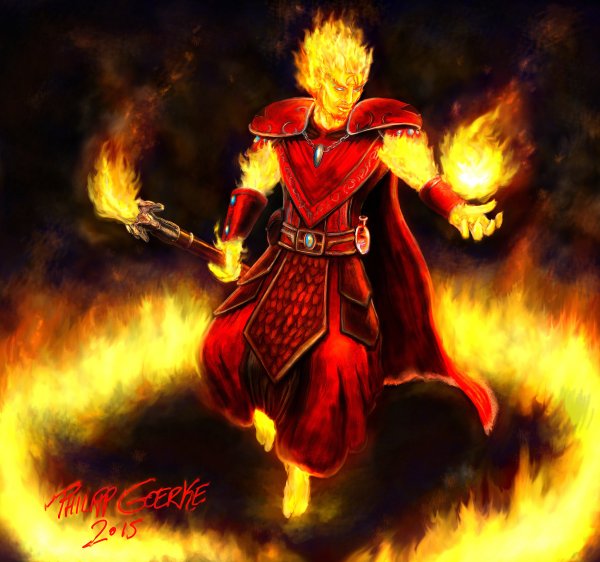 Дженази огня Колдун