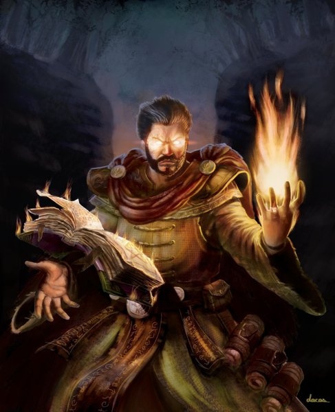 Пиромант Саламан дс1