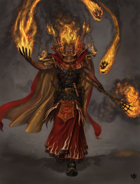 Маг огня вархаммер